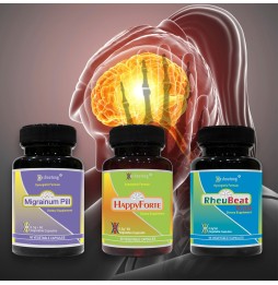 MigraineEase Trio|Market Proven Herbal Migraine Relief Pack